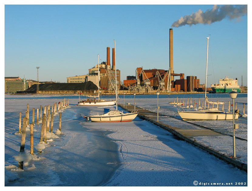 Talvipäivä Helsingissa